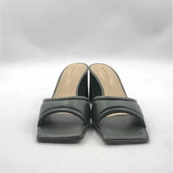 Chic Olive Green Heeled Mules by Fabio Rusconi - Picture 2 of 8